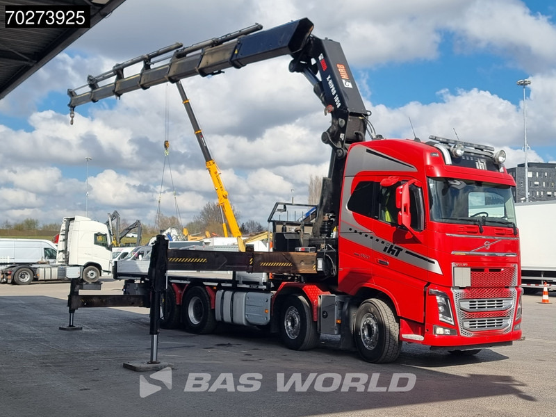 Volvo FH16 650 8X4 Hiab X-HIPRO 1058EP-6 Kran Crane ADR Lift+Lenkachse Euro 6 - Camion platformă, Camion cu macara: Foto 2 Volvo FH16 650 8X4 Hiab X-HIPRO 1058EP-6 Kran Crane ADR Lift+Lenkachse Euro 6 - Camion platformă, Camion cu macara: Foto 2