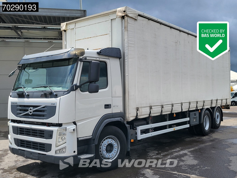 Volvo FM 370 6X2 Manual Lift+Steering Axle Euro 5 - Camion cu prelată: Foto 1 Volvo FM 370 6X2 Manual Lift+Steering Axle Euro 5 - Camion cu prelată: Foto 1