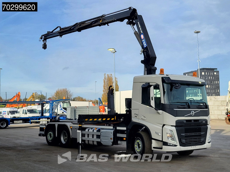 Volvo FM 430 FM 6X2 HMF 2320K-RCS Kran Crane + VDL S-21-6200 Lift + Steering Axle - Camion cu cârlig, Camion cu macara: Foto 3 Volvo FM 430 FM 6X2 HMF 2320K-RCS Kran Crane + VDL S-21-6200 Lift + Steering Axle - Camion cu cârlig, Camion cu macara: Foto 3