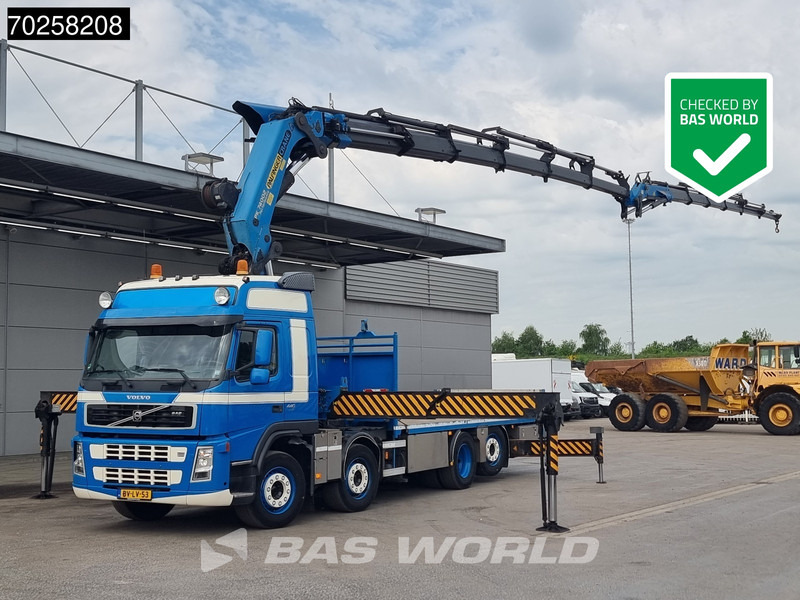Volvo FM 440 8X2 Palfinger PK74002 + JIB + Winch Lift-Lenkachse Euro 5 - Camion platformă, Camion cu macara: Foto 1 Volvo FM 440 8X2 Palfinger PK74002 + JIB + Winch Lift-Lenkachse Euro 5 - Camion platformă, Camion cu macara: Foto 1