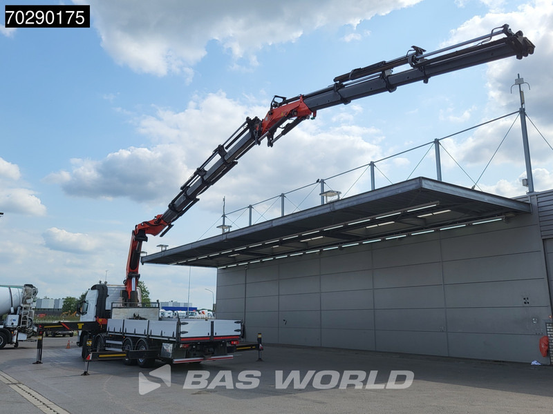 Volvo FM 480 8X2 Palfinger PK85002 Crane+Jib Lifting-Axle Big-Axle Automatic Euro 4 - Camion platformă, Camion cu macara: Foto 2 Volvo FM 480 8X2 Palfinger PK85002 Crane+Jib Lifting-Axle Big-Axle Automatic Euro 4 - Camion platformă, Camion cu macara: Foto 2
