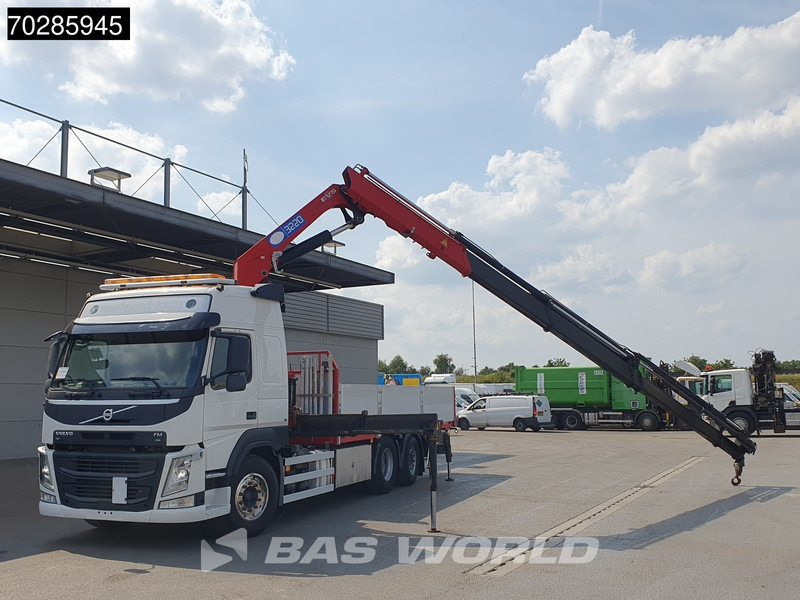Volvo FM 500 6X2 HMF 3220-K7 Crane Kran Lift-Steering Axle Euro 6 - Camion platformă, Camion cu macara: Foto 5 Volvo FM 500 6X2 HMF 3220-K7 Crane Kran Lift-Steering Axle Euro 6 - Camion platformă, Camion cu macara: Foto 5