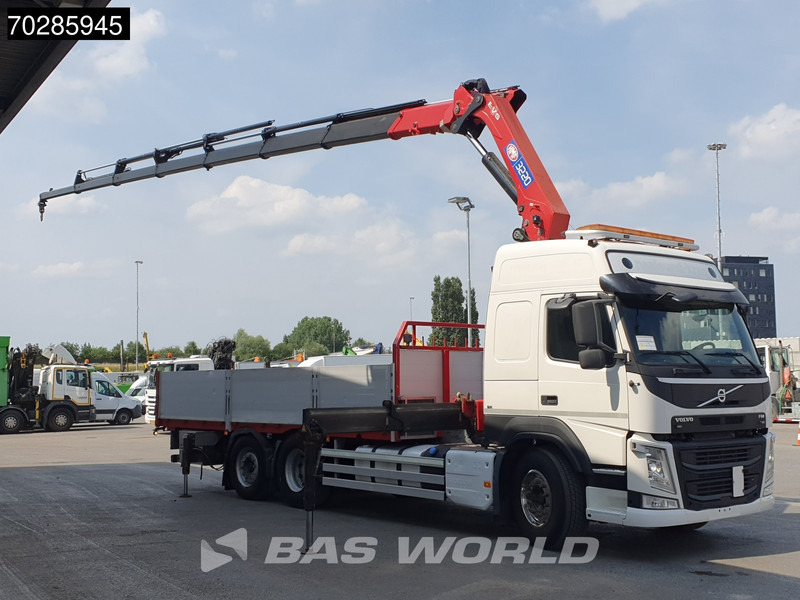 Volvo FM 500 6X2 HMF 3220-K7 Crane Kran Lift-Steering Axle Euro 6 - Camion platformă, Camion cu macara: Foto 3 Volvo FM 500 6X2 HMF 3220-K7 Crane Kran Lift-Steering Axle Euro 6 - Camion platformă, Camion cu macara: Foto 3