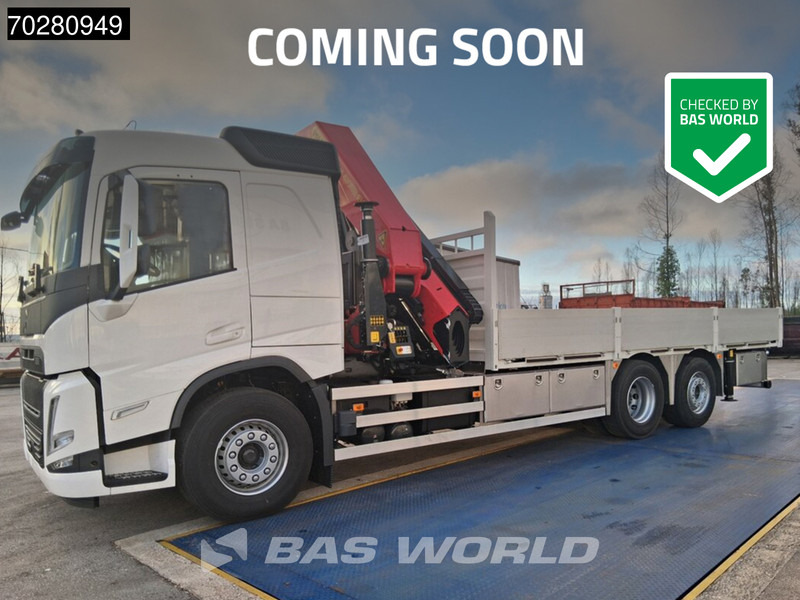 Volvo FM 500 6X2 NEW! Palfinger PK41002 EH-E Kran Crane Lift-steering Axle Euro 6 - Camion platformă, Camion cu macara: Foto 1 Volvo FM 500 6X2 NEW! Palfinger PK41002 EH-E Kran Crane Lift-steering Axle Euro 6 - Camion platformă, Camion cu macara: Foto 1