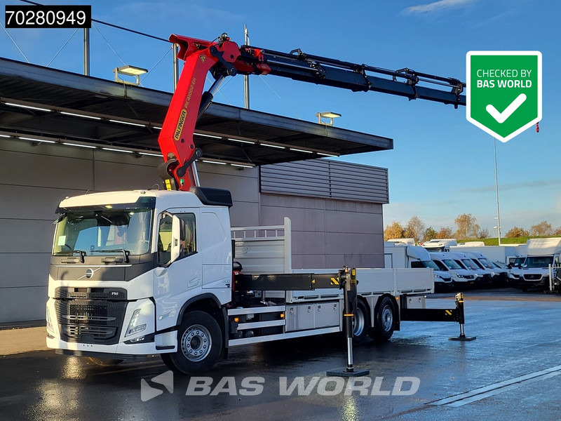 Volvo FM 500 6X2 NEW! Palfinger PK41002 EH-E Kran Crane Lift-steering Axle Euro 6 - Camion platformă, Camion cu macara: Foto 1 Volvo FM 500 6X2 NEW! Palfinger PK41002 EH-E Kran Crane Lift-steering Axle Euro 6 - Camion platformă, Camion cu macara: Foto 1