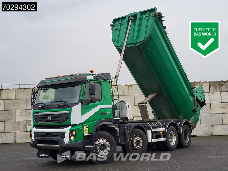 Volvo FMX 420 8X4 20m3 tipper Steelsuspension Automatic Euro 5 - Camion basculantă: Foto 1 Volvo FMX 420 8X4 20m3 tipper Steelsuspension Automatic Euro 5 - Camion basculantă: Foto 1