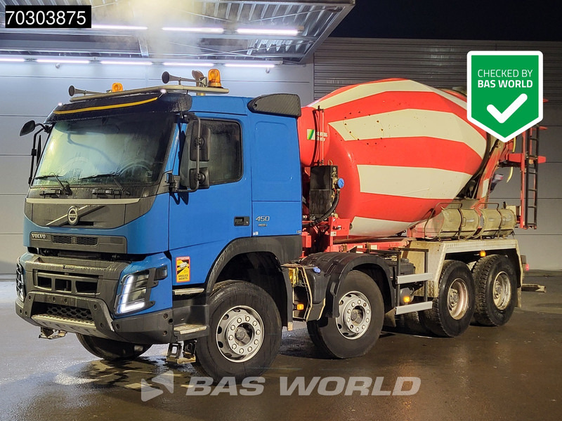 Volvo FMX 450 8X4 Stetter Mixer Full Steel Automatic Euro 6 - Autobetonieră: Foto 1 Volvo FMX 450 8X4 Stetter Mixer Full Steel Automatic Euro 6 - Autobetonieră: Foto 1
