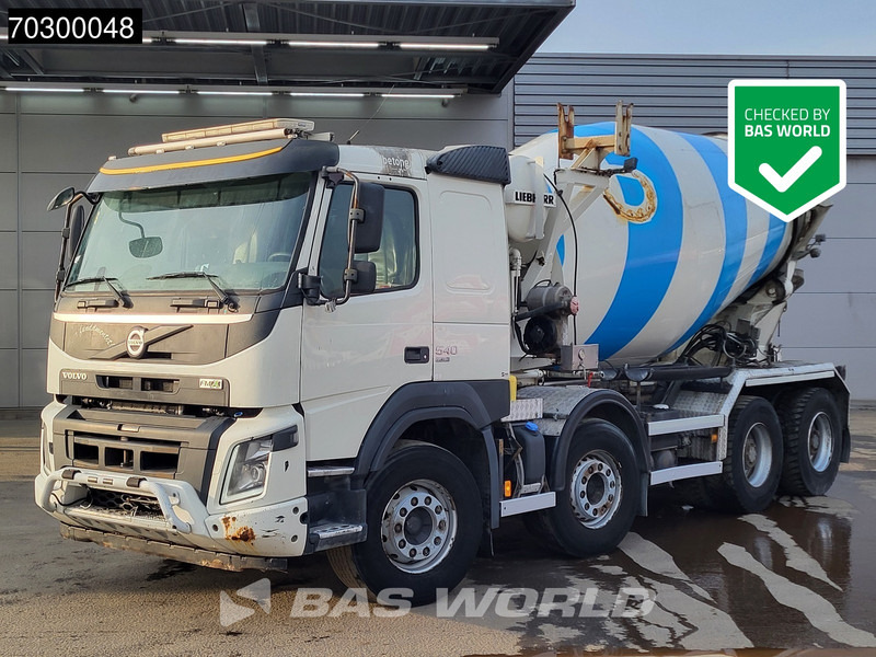 Volvo FMX 540 FMX 8X4 9m3 Liebherr HTM 904 EL Mixer Big-Axle Automatic Euro 6 - Autobetonieră: Foto 1 Volvo FMX 540 FMX 8X4 9m3 Liebherr HTM 904 EL Mixer Big-Axle Automatic Euro 6 - Autobetonieră: Foto 1