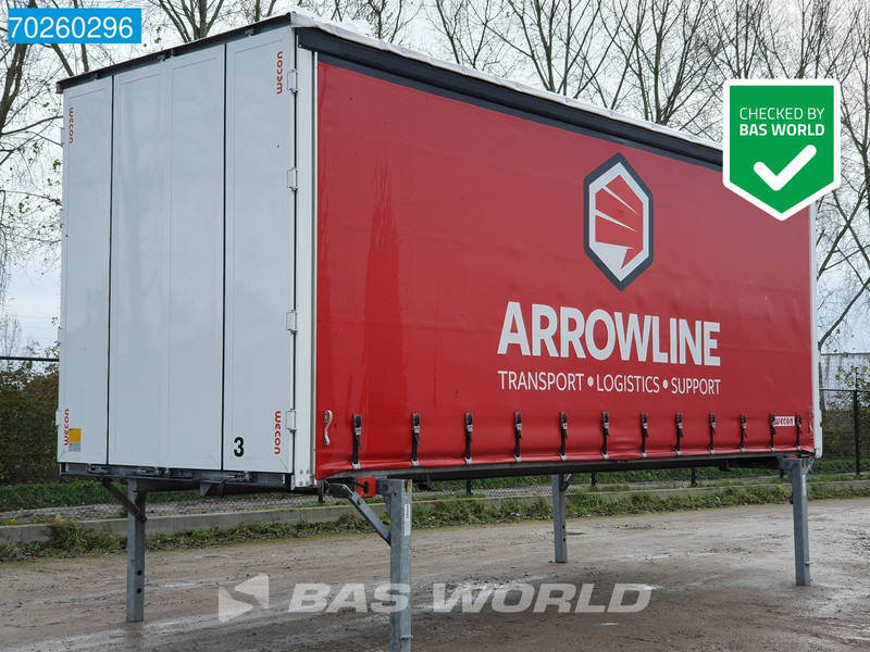 Wecon WPR 715 SG Durchladesysteem / LKW Aufbau auf Stützen - Caroserie cu prelata: Foto 1 Wecon WPR 715 SG Durchladesysteem / LKW Aufbau auf Stützen - Caroserie cu prelata: Foto 1