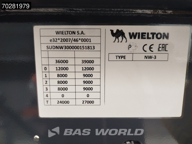 Semiremorcă basculantă nou Wielton NEW 55m3 Liftachse HARDOX: Foto 18 Semiremorcă basculantă nou Wielton NEW 55m3 Liftachse HARDOX: Foto 18