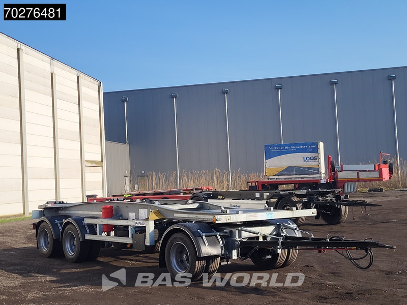 Panav PVC27M UNUSED Abrollanhänger Schlitten-Carrier Drehschemel - Remorcă abroll/ Skiploader: Foto 3 Panav PVC27M UNUSED Abrollanhänger Schlitten-Carrier Drehschemel - Remorcă abroll/ Skiploader: Foto 3