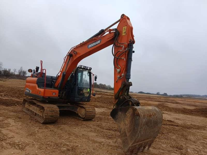 Doosan DX140LC-5 - Excavator pe şenile: Foto 2 Doosan DX140LC-5 - Excavator pe şenile: Foto 2