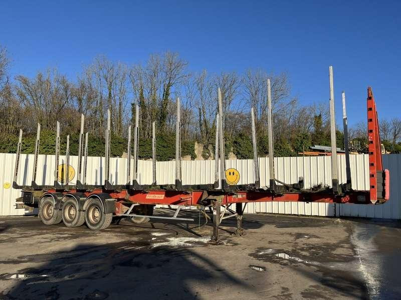 Fruehauf GRUMIERE 3 ESSIEUX - Semiremorcă transport busteni: Foto 1 Fruehauf GRUMIERE 3 ESSIEUX - Semiremorcă transport busteni: Foto 1