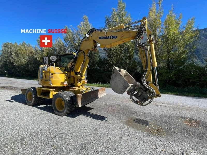 Komatsu PW118MR-8 - Excavator pe roţi: Foto 1 Komatsu PW118MR-8 - Excavator pe roţi: Foto 1