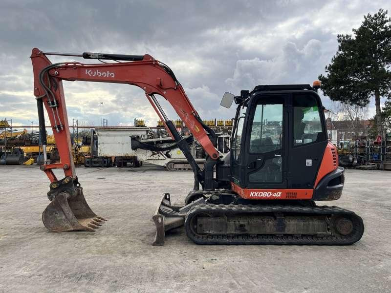 Kubota KX080-4A - Excavator pe şenile: Foto 4 Kubota KX080-4A - Excavator pe şenile: Foto 4