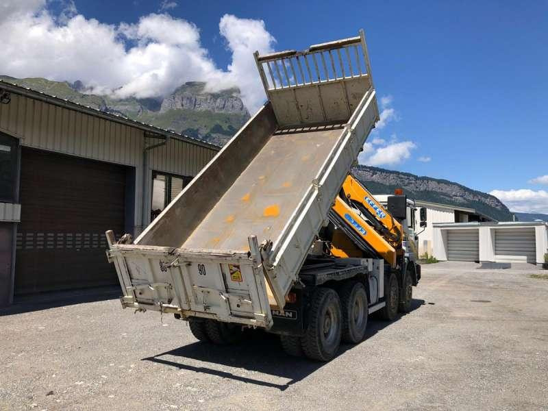 MAN GRUE F2000 - Camion basculantă: Foto 4 MAN GRUE F2000 - Camion basculantă: Foto 4