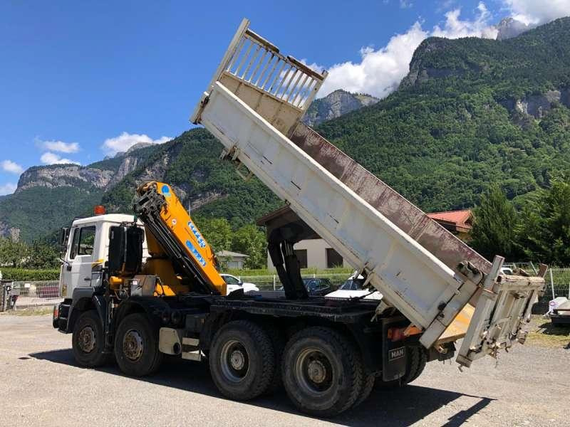 MAN GRUE F2000 - Camion basculantă: Foto 3 MAN GRUE F2000 - Camion basculantă: Foto 3