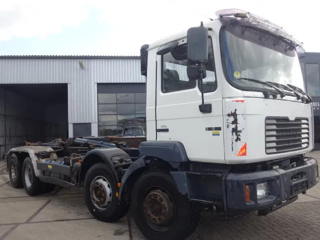 MAN 35-364 chassis cabine manual diesel pomp 6 cil 8x4 - Camion şasiu: Foto 1 MAN 35-364 chassis cabine manual diesel pomp 6 cil 8x4 - Camion şasiu: Foto 1