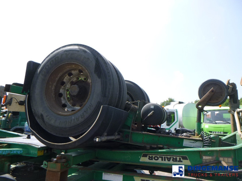 Camion transport containere/ Swap body ASCA Stack 4 x container trailer + dolly 20-30-40-45 ft: Foto 6