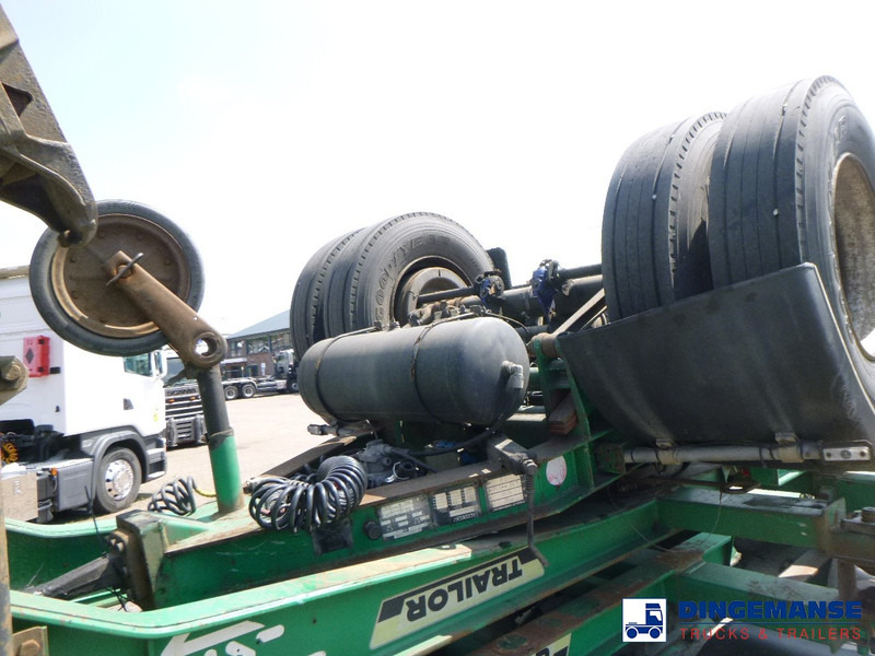Camion transport containere/ Swap body ASCA Stack 4 x container trailer + dolly 20-30-40-45 ft: Foto 7