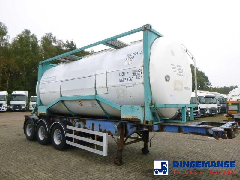 BSLT Chemical tank container inox L4BH / 20 ft / 30 m3 / IMO 1 - Rezervor de stocare: Foto 2 BSLT Chemical tank container inox L4BH / 20 ft / 30 m3 / IMO 1 - Rezervor de stocare: Foto 2