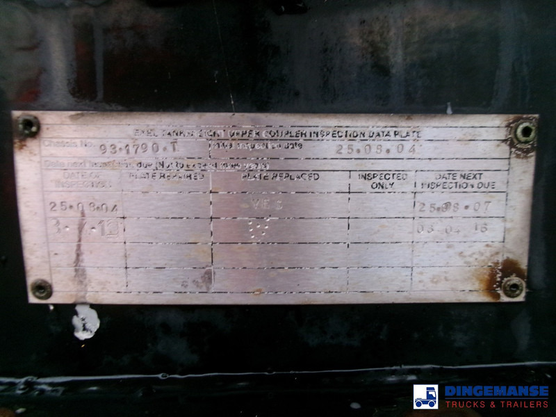 Semiremorcă cisternă Clayton Food (beer) tank inox 30 m3 / 1 comp: Foto 14
