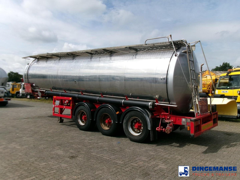 Crane Fruehauf Chemical ACID tank inox 30 m3 / 1 comp - Semiremorcă cisternă: Foto 4 Crane Fruehauf Chemical ACID tank inox 30 m3 / 1 comp - Semiremorcă cisternă: Foto 4