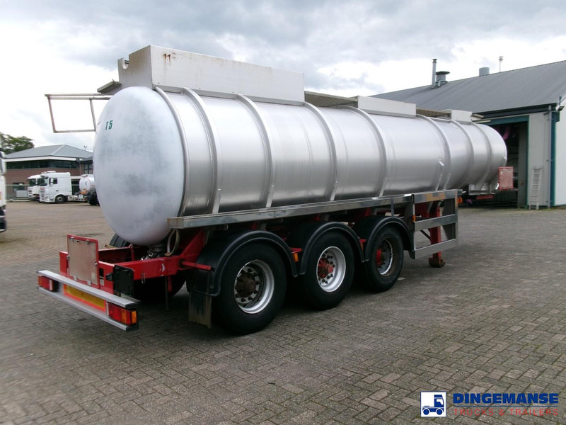 Crane Fruehauf Chemical tank inox 22.5 m3 / 1 comp - Semiremorcă cisternă: Foto 4 Crane Fruehauf Chemical tank inox 22.5 m3 / 1 comp - Semiremorcă cisternă: Foto 4