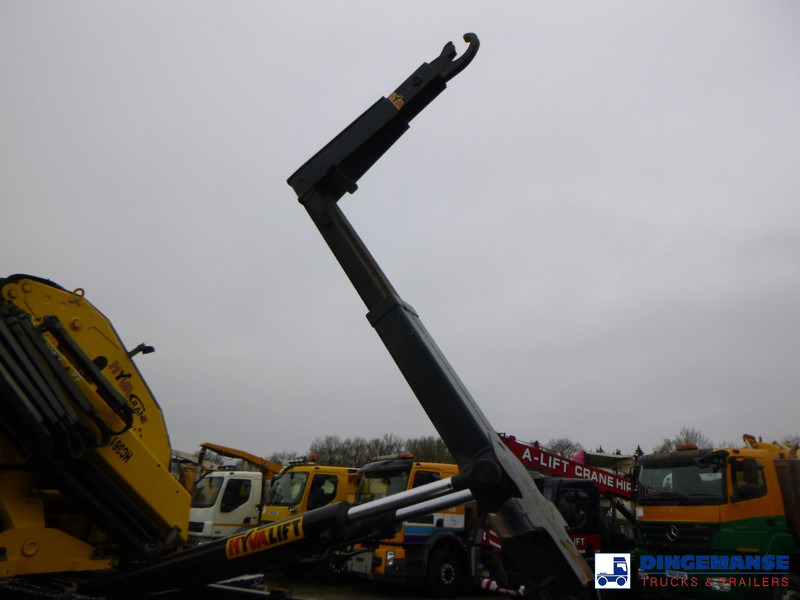Camion cu macara DAF CF 85.410 8x2 Hyva container hook + crane: Foto 6