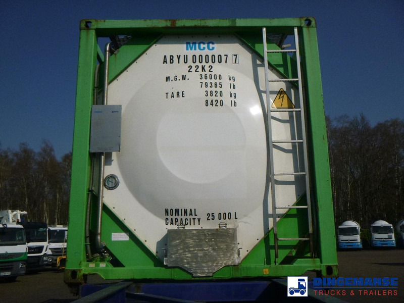 Danteco Food tank container inox 20 ft / 25 m3 / 1 comp - Rezervor de stocare: Foto 5 Danteco Food tank container inox 20 ft / 25 m3 / 1 comp - Rezervor de stocare: Foto 5