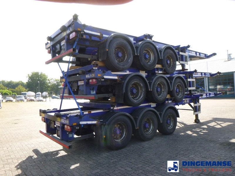 Dennison Stack - 3 x container trailer 20-30-40-45 ft - Semiremorcă transport containere/ Swap body: Foto 4 Dennison Stack - 3 x container trailer 20-30-40-45 ft - Semiremorcă transport containere/ Swap body: Foto 4