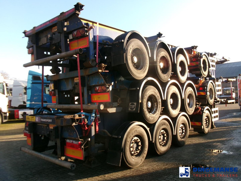 Dennison Stack - 3 x splitter container chassis 20-30-40-45 ft - Semiremorcă transport containere/ Swap body: Foto 4 Dennison Stack - 3 x splitter container chassis 20-30-40-45 ft - Semiremorcă transport containere/ Swap body: Foto 4