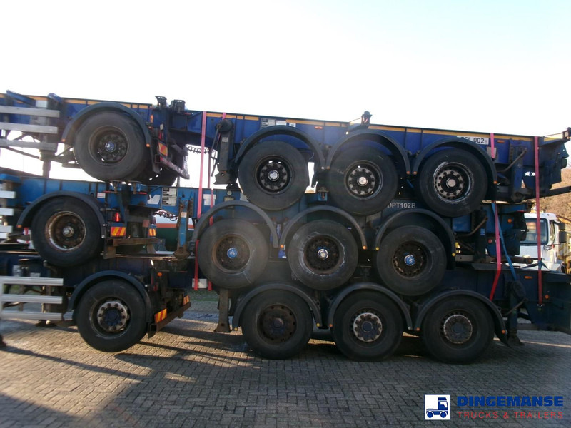 Dennison Stack - 3 x splitter container chassis 20-30-40-45 ft - Semiremorcă transport containere/ Swap body: Foto 5 Dennison Stack - 3 x splitter container chassis 20-30-40-45 ft - Semiremorcă transport containere/ Swap body: Foto 5