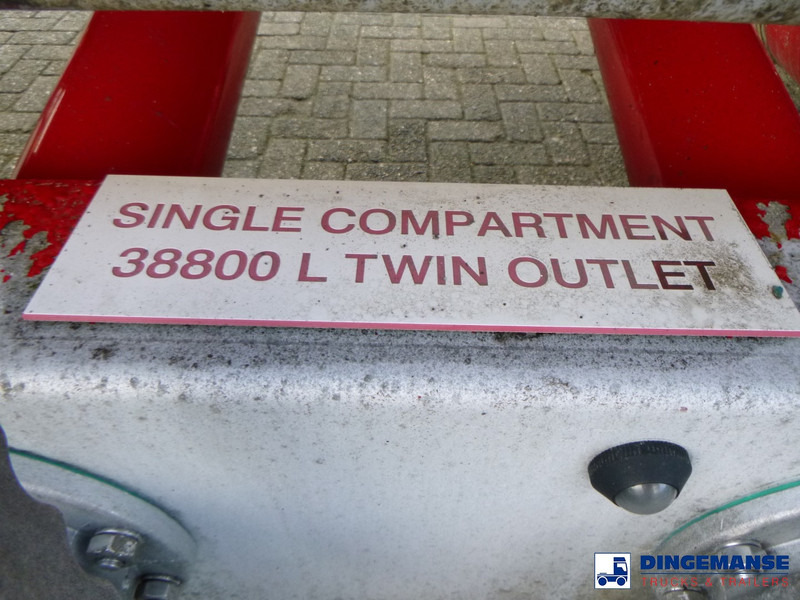 Remorcă cisternă Feldbinder Jet fuel tank 40 m3 / 1 comp + pump: Foto 11