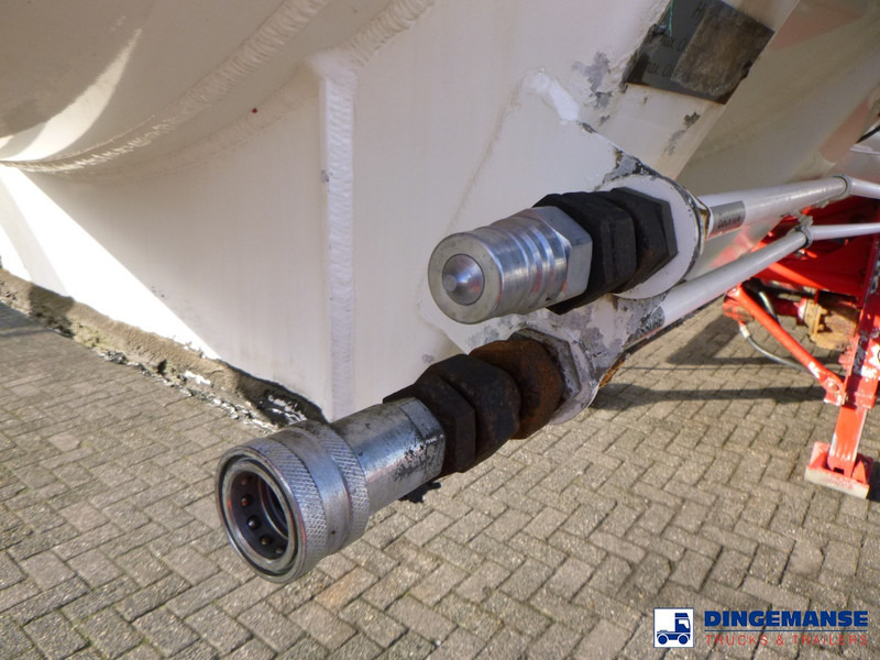 Remorcă cisternă Feldbinder Jet fuel tank 40 m3 / 1 comp + pump: Foto 17