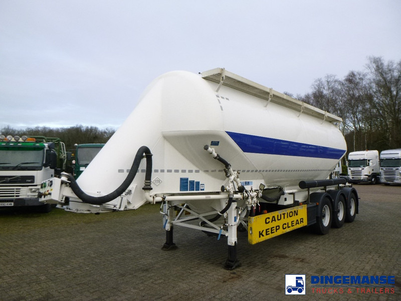 Feldbinder Powder tank alu 36 m3 / 1 comp - Semiremorcă cisternă: Foto 1 Feldbinder Powder tank alu 36 m3 / 1 comp - Semiremorcă cisternă: Foto 1