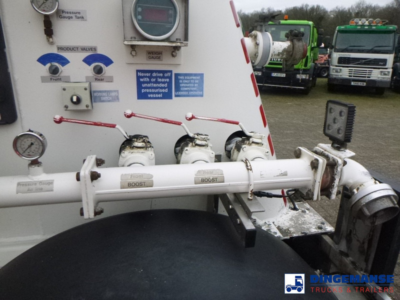 Semiremorcă cisternă Feldbinder Powder tank alu 36 m3 / 1 comp: Foto 7