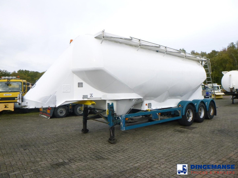 Feldbinder Powder tank alu 40 m3 / 1 comp - Semiremorcă cisternă: Foto 1 Feldbinder Powder tank alu 40 m3 / 1 comp - Semiremorcă cisternă: Foto 1