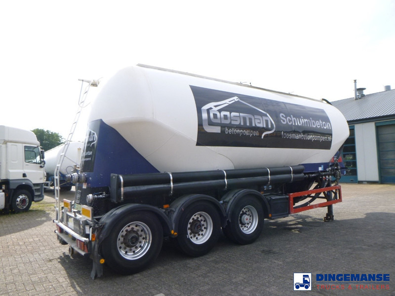 Feldbinder Powder tank alu 40 m3 / 1 comp + compressor - Semiremorcă cisternă: Foto 4 Feldbinder Powder tank alu 40 m3 / 1 comp + compressor - Semiremorcă cisternă: Foto 4