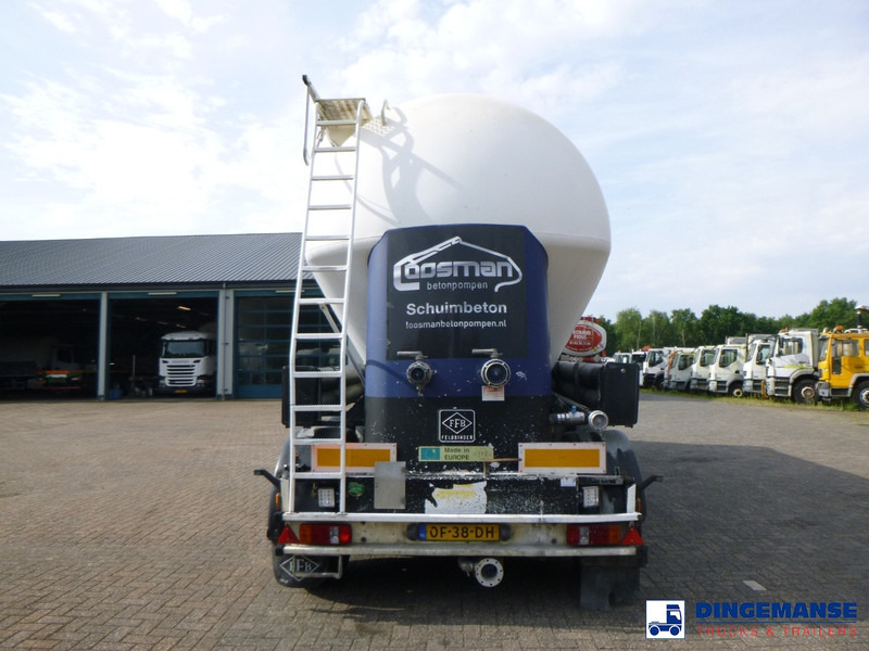 Feldbinder Powder tank alu 40 m3 / 1 comp + compressor - Semiremorcă cisternă: Foto 5 Feldbinder Powder tank alu 40 m3 / 1 comp + compressor - Semiremorcă cisternă: Foto 5