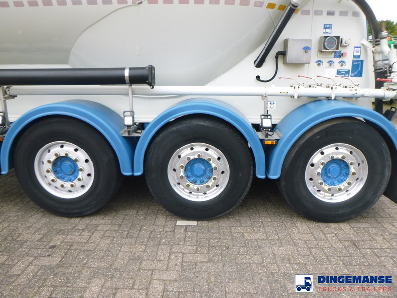 Feldbinder Powder tank alu 50 m3 + compressor - Semiremorcă cisternă: Foto 5 Feldbinder Powder tank alu 50 m3 + compressor - Semiremorcă cisternă: Foto 5