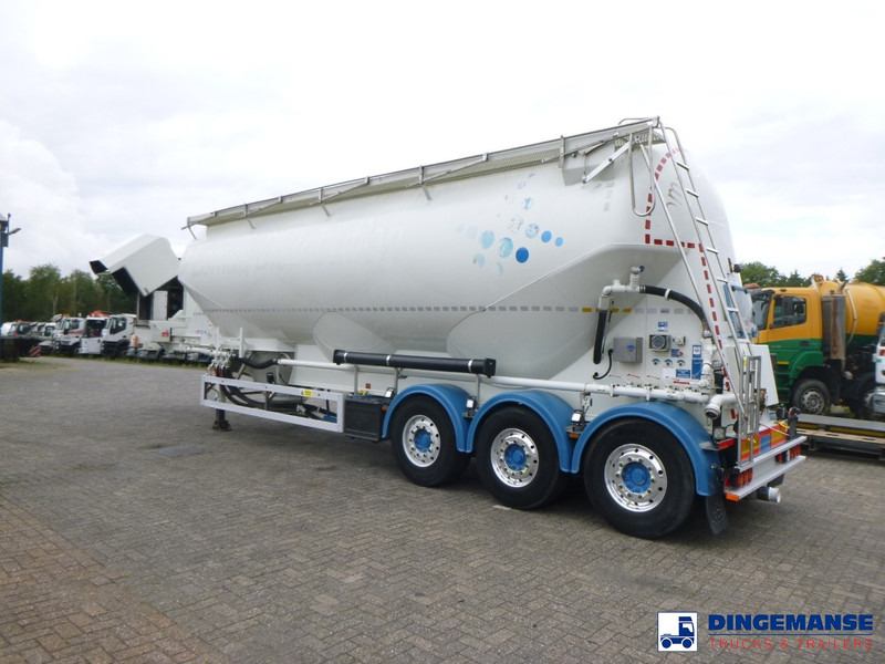 Feldbinder Powder tank alu 50 m3 + compressor - Semiremorcă cisternă: Foto 3 Feldbinder Powder tank alu 50 m3 + compressor - Semiremorcă cisternă: Foto 3