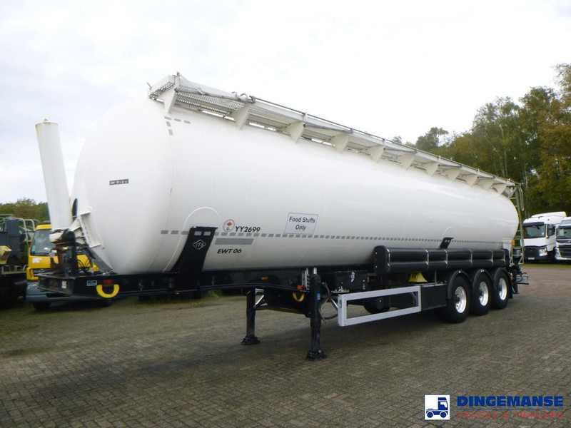 Feldbinder Powder tank alu 63 m3 (tipping) - Semiremorcă cisternă: Foto 1 Feldbinder Powder tank alu 63 m3 (tipping) - Semiremorcă cisternă: Foto 1