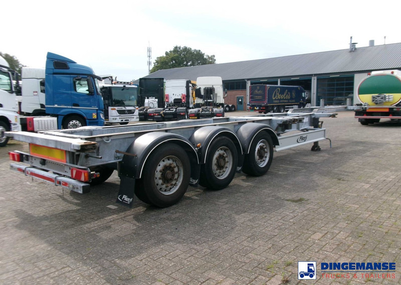 Fliegl 3-axle container trailer 45 ft - Semiremorcă transport containere/ Swap body: Foto 4 Fliegl 3-axle container trailer 45 ft - Semiremorcă transport containere/ Swap body: Foto 4