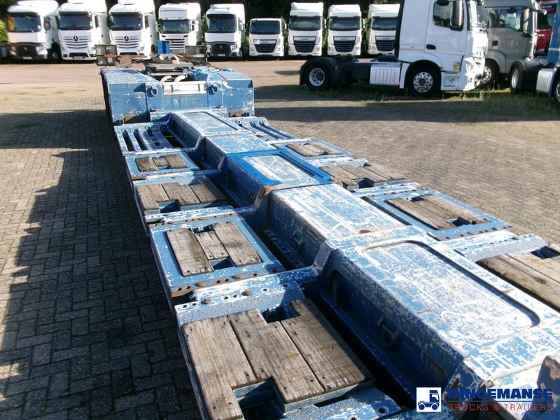 Semiremorcă transport agabaritic Goldhofer 3-axle lowbed trailer STZ-V 3-33/80A 56 t / ext. 13.6 m: Foto 10