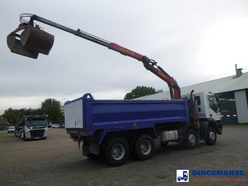 Iveco AD340T36 8x4 RHD tipper + Palfinger E120 plus + grapple - Camion cu macara: Foto 4 Iveco AD340T36 8x4 RHD tipper + Palfinger E120 plus + grapple - Camion cu macara: Foto 4