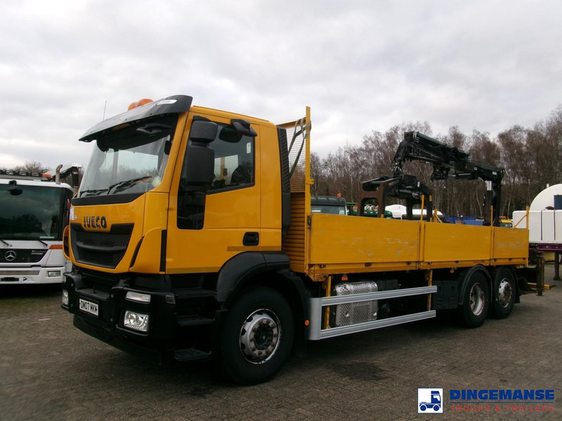 Iveco Stralis 310 6x2 Euro 6 + Atlas 105.2 crane - Camion cu macara: Foto 1 Iveco Stralis 310 6x2 Euro 6 + Atlas 105.2 crane - Camion cu macara: Foto 1