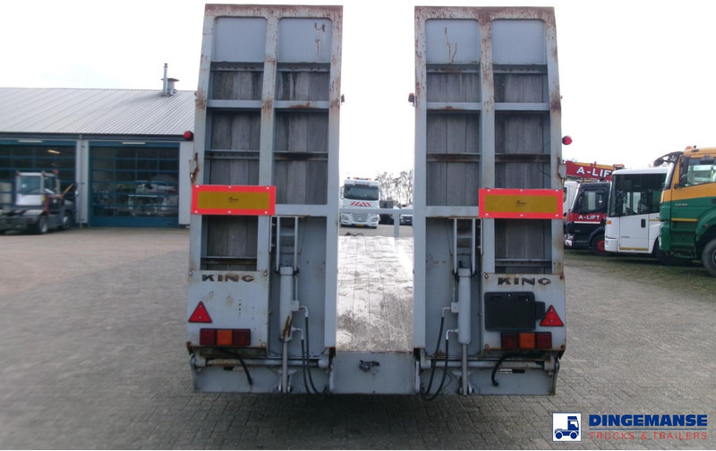 KING 2-axle platform drawbar trailer 14t + ramps - Remorcă platformă: Foto 5 KING 2-axle platform drawbar trailer 14t + ramps - Remorcă platformă: Foto 5