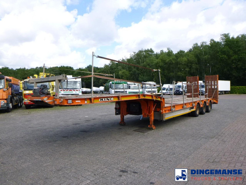 KING 3-axle semi-lowbed trailer 44T + ramps - Semiremorcă transport agabaritic: Foto 1 KING 3-axle semi-lowbed trailer 44T + ramps - Semiremorcă transport agabaritic: Foto 1