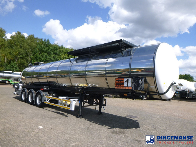 Kässbohrer Bitumen tank inox 33 m3 / 1 comp - Remorcă cisternă: Foto 2 Kässbohrer Bitumen tank inox 33 m3 / 1 comp - Remorcă cisternă: Foto 2